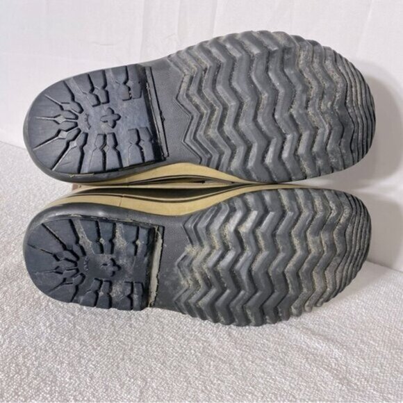 Vintage Sorel Premium T Brown Leather W Rubber Lace Up Winter Boots 8.5 - Picture 7 of 14